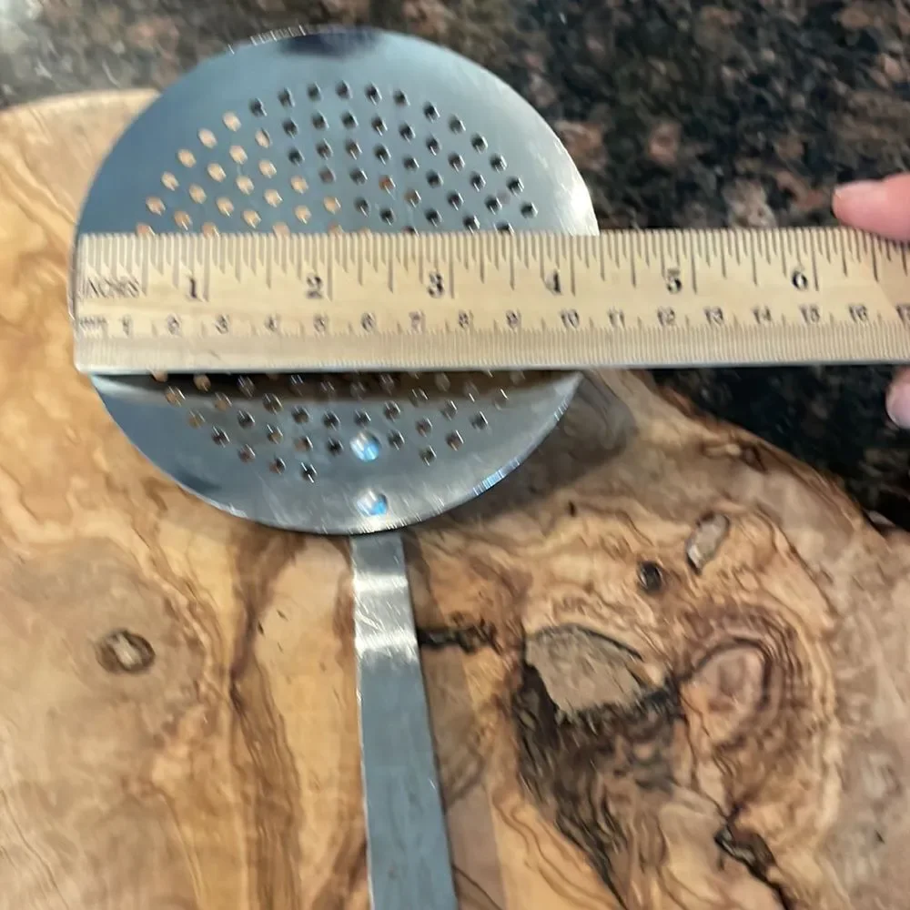 Vintage Skimmer Spoon, Stainless Japan